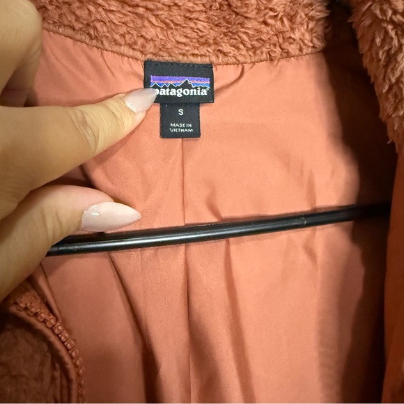 Patagonia Burnt Orange Fleece Vest - Picture 3 of 6